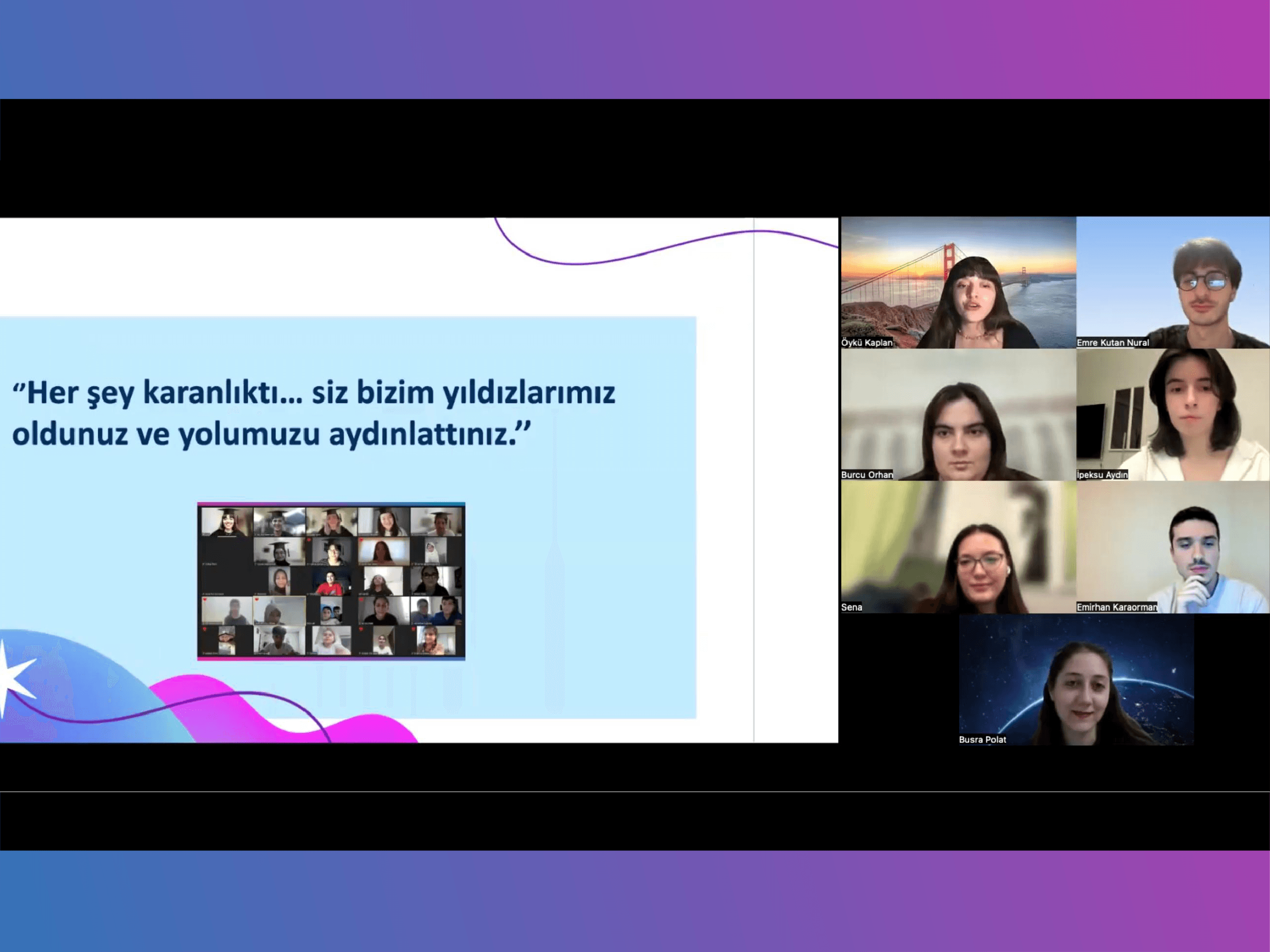 Mentor ve öğrencinin birlikte çalışması